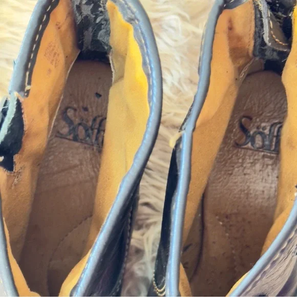 Sofft Black Ankle Boots with Buckle, women’s 7.5​ - Picture 10 of 13